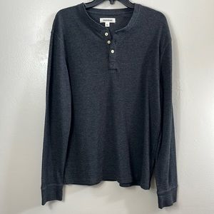 Goodthreads gray long top men’s size L